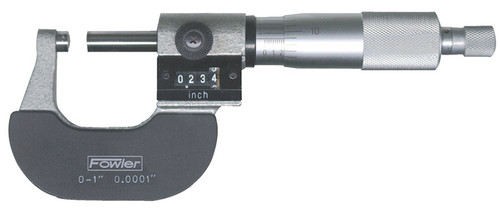 Fowler Digit Counter Outside Micrometer